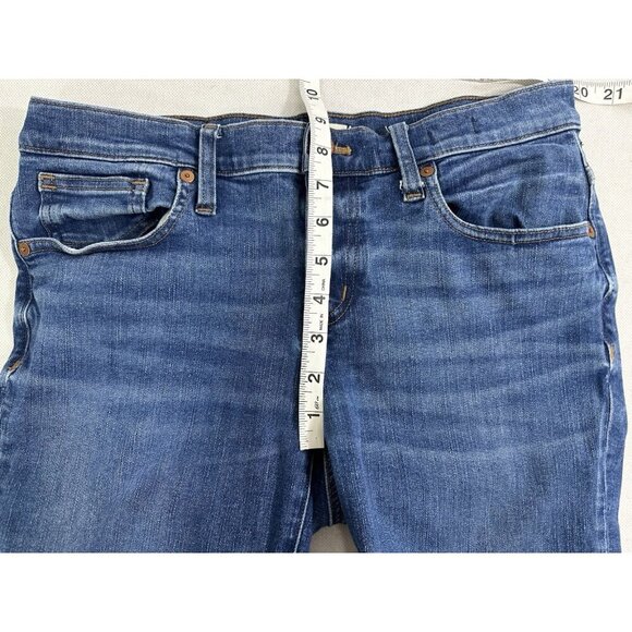 Madewell 8" Skinny Jeans Women's 30 Mid Rise Medium Wash Denim - Picture 6 of 9
